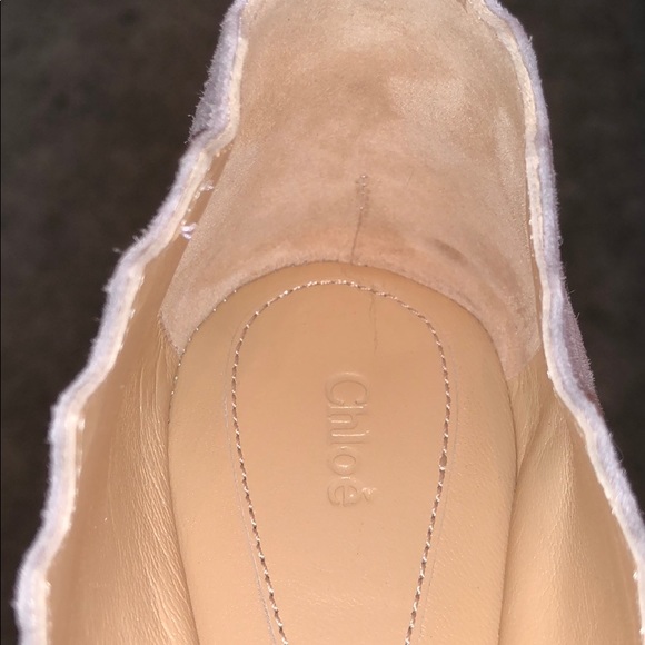 SOLD - NWB Chloe Scalloped Ballet Flats - Picture 8 of 8